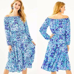 NWT Lilly Pulitzer Jennie Midi Dress